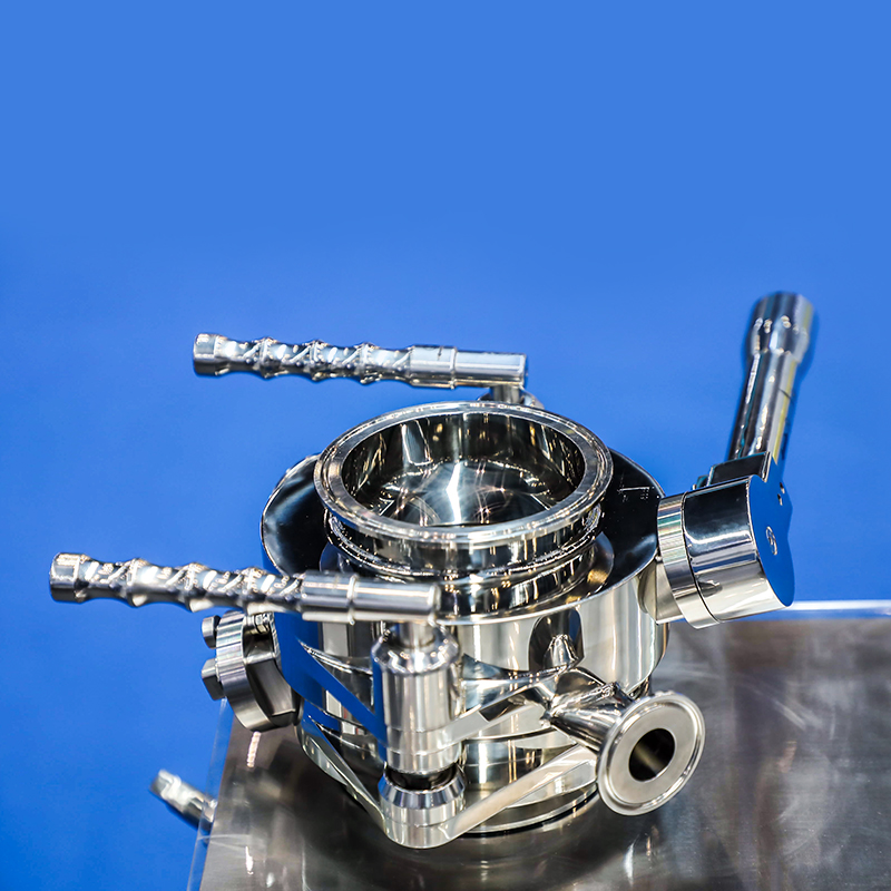 Aseptisk delt sommerfugleventil